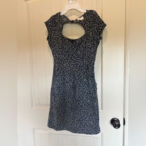 Anthropologie Deletta keyhole dress